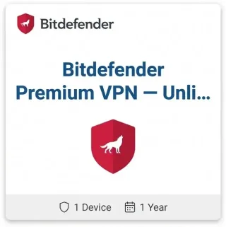 Bitdefender Premium VPN — Unlimited Devices, 1 Year Bitdefender Premium VPN — Unlimited Devices, 1 Year digital product key - original one-time purchase for Windows, digital delivery by email - buy bitdefender premium vpn | FIVE CODELAB