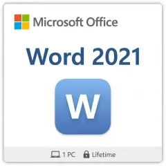 Microsoft Word 2021 (Windows) Microsoft Word 2021 (Windows) digital product key - original one-time purchase for Windows, digital delivery by email | FIVE CODELAB