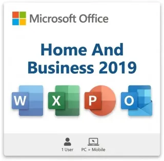 Microsoft Office Home And Business 2019 (Mac) Microsoft Office Home And Business 2019 (Mac) digital product key - original one-time purchase for Windows, digital delivery by email | FIVE CODELAB