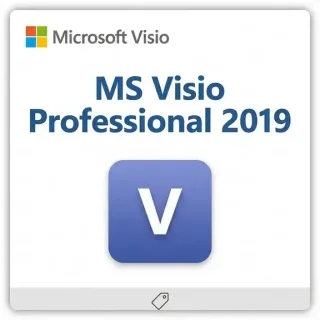 MS Visio Professional 2019 (PC) MS Visio Professional 2019 (PC) digital product key - original one-time purchase for Windows, digital delivery by email | FIVE CODELAB