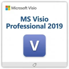 MS Visio Professional 2019 (PC) MS Visio Professional 2019 (PC) digital product key - original one-time purchase for Windows, digital delivery by email | FIVE CODELAB
