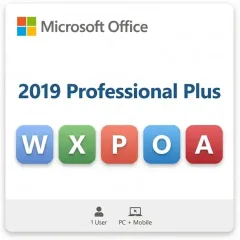 Microsoft Office 2019 Professional Plus (Windows) Microsoft Office 2019 Professional Plus (Windows) digital product key - original one-time purchase for Windows, digital delivery by email | FIVE CODELAB