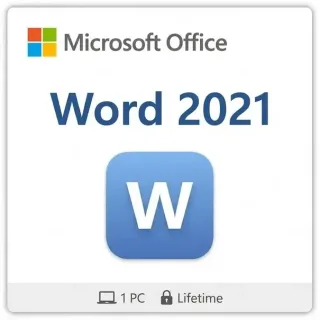 Microsoft Word 2021 (Windows) Microsoft Word 2021 (Windows) digital product key - original one-time purchase for Windows, digital delivery by email - Microsoft Office One-Time Purchase | FIVE CODELAB