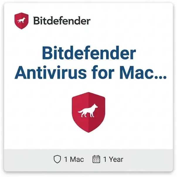 Bitdefender Antivirus for Mac — 1 Mac, 1 Year Bitdefender Antivirus for Mac — 1 Mac, 1 Year digital product key - original one-time purchase for Mac, digital delivery by email - buy bitdefender antivirus for mac | FIVE CODELAB