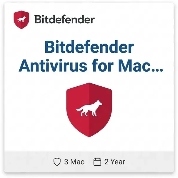 Bitdefender Antivirus for Mac — 3 Mac, 2 Years Bitdefender Antivirus for Mac — 3 Mac, 2 Years digital product key - original one-time purchase for Mac, digital delivery by email - buy bitdefender 3 macs 2 years | FIVE CODELAB
