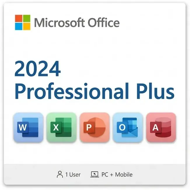 Microsoft Office 2024 Professional Plus (Windows) Microsoft Office 2024 Professional Plus (Windows) digital product key - original one-time purchase for Windows, digital delivery by email - Buy Microsoft Office 2024 Professional Plus | FIVE CODELAB